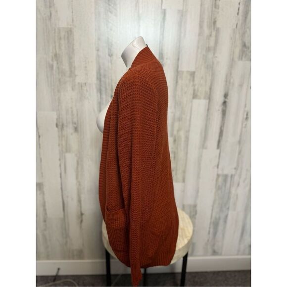 YIBOCK Orange cardigan - Picture 3 of 8